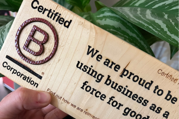 What B Corp means to us