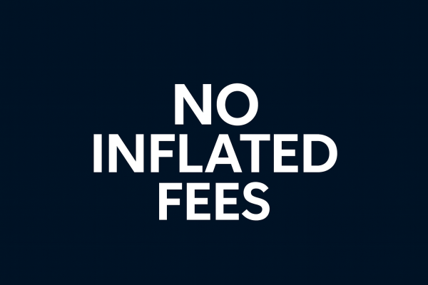 Just one flat rate of £4,000 - and a 6-month guarantee if things don’t work out.